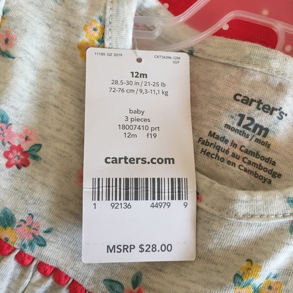 Carter’s 3 Piece Set - Picture 4 of 4